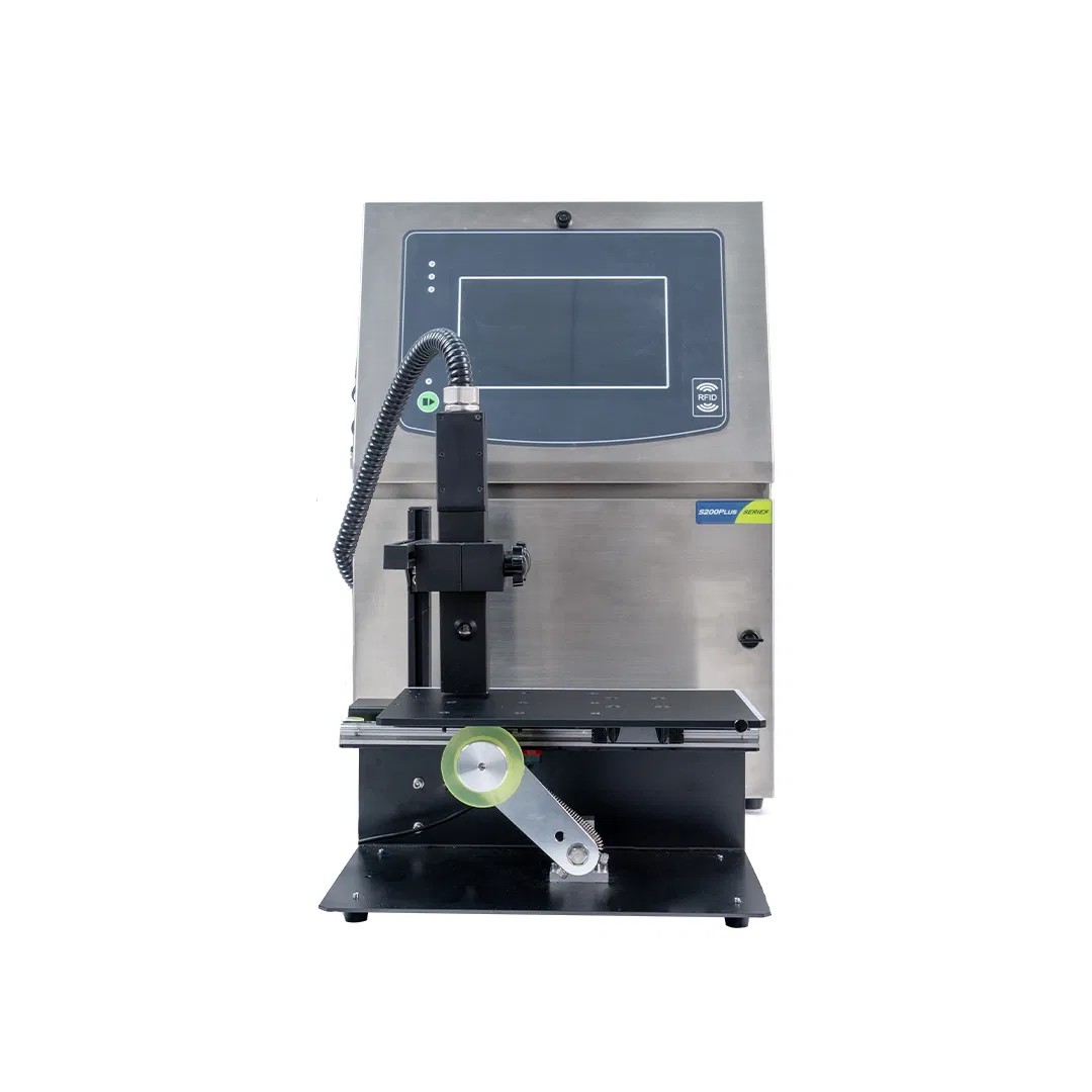Docod Xm02 Automatic Visual Marking Machine All Aluminum Printing Platform Key for Tij Inkjet Printer's Textile Tag &amp; Design Printing Tests in Apparel Sector
