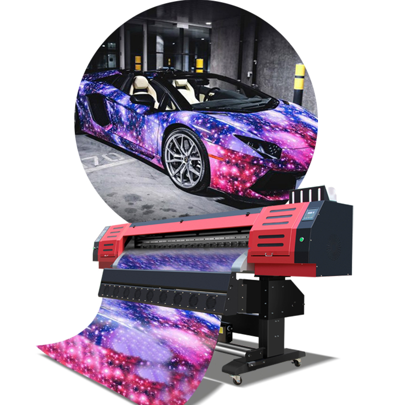 High Quality Large Format Vinyl Printer Digital Eco Solvent Printing Machine