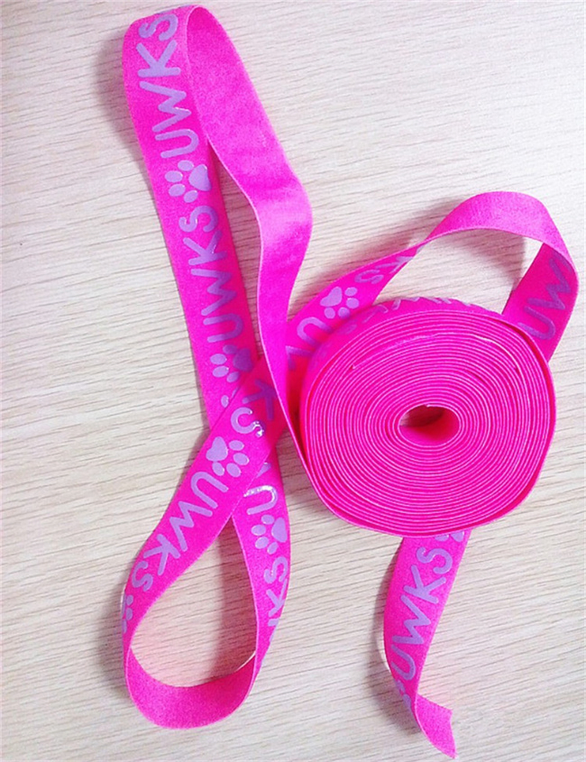 Automatic Silicone 3D Screen Printer for Elastic Tape Ribbon Webbing