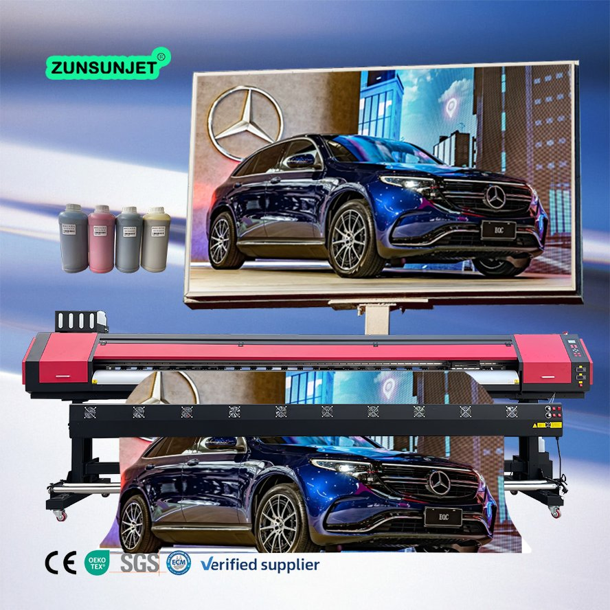 Digital Roll-to-Roll Eco Solvent Dual Printhead Printer 3.2m XP600 for Leather/Flex Automatic Large Format Printer