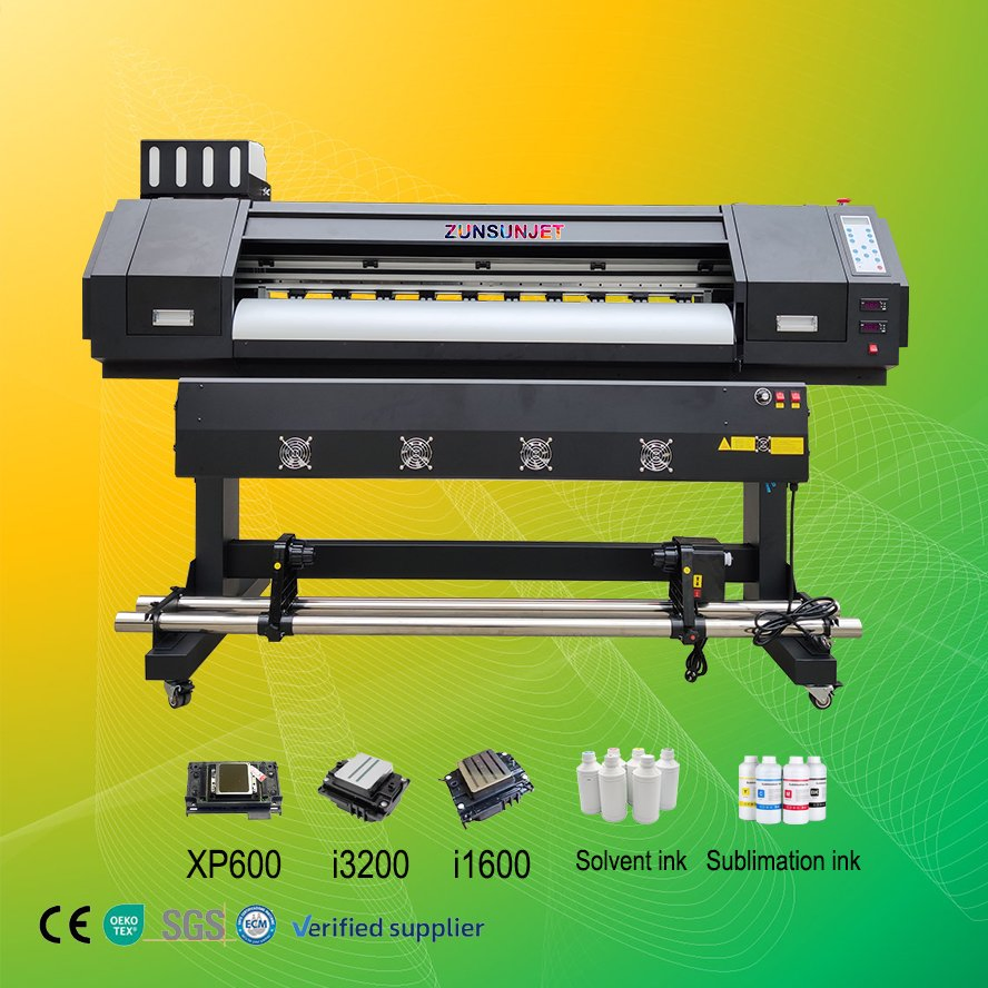 Digital Eco Solvent 1.3m Large Format Jersey Sublimation Eco-Solvent Printer Print Machines for Sale