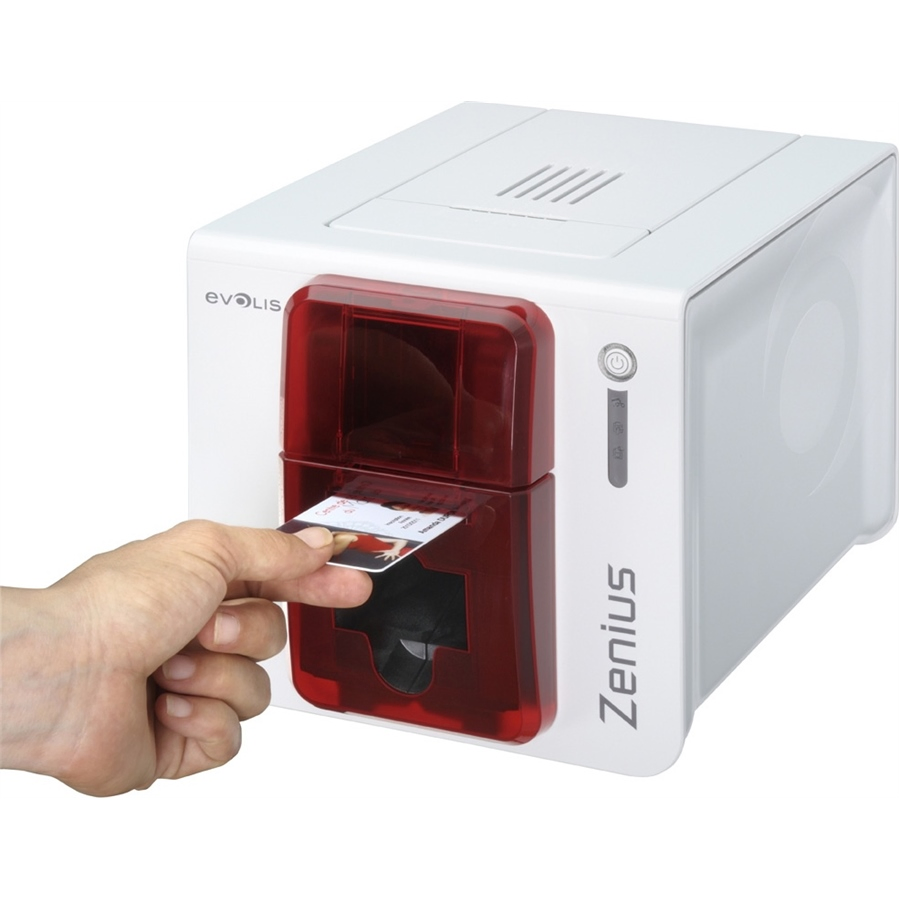 Evolis Zenius Desktop Portable Plastic ID Card Printer for ID Card