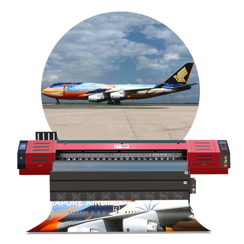 High Quality Large Format Vinyl Printer Digital Eco Solvent Printing Machine