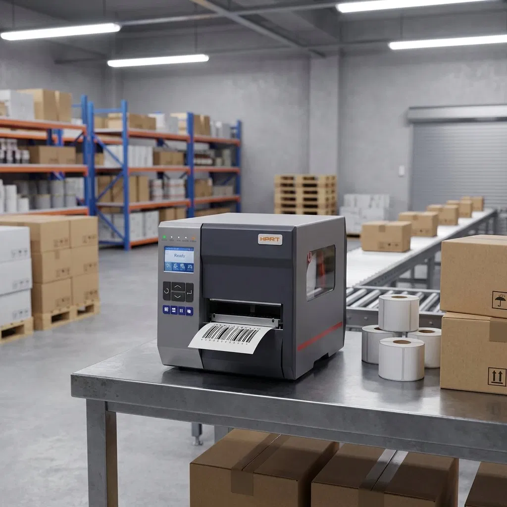 HPRT China Wholesale 203dpi 300dpi Wireless IF4 Thermal Transfer Desktop Label Printer