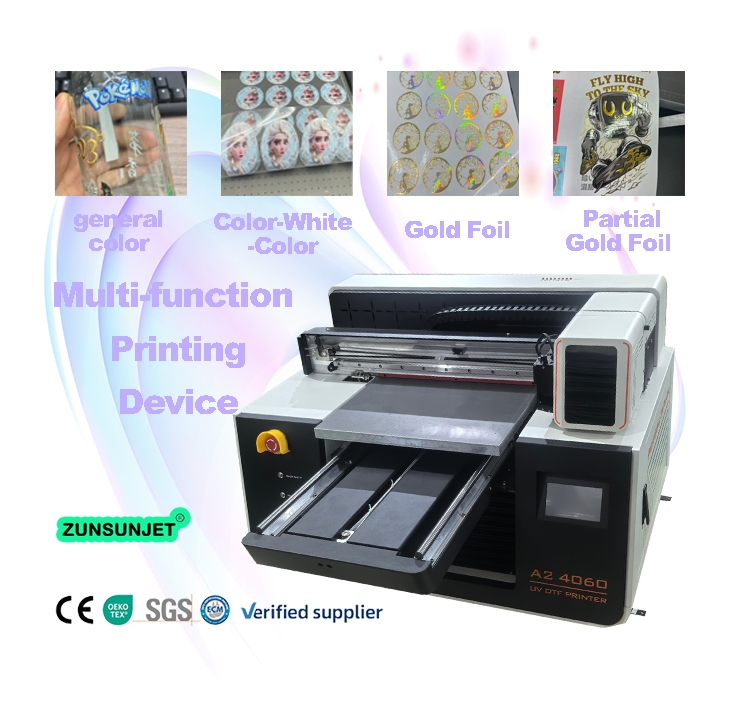 New A2 UV Ink Flatbed UV Printer for PVC Card Printing Portable