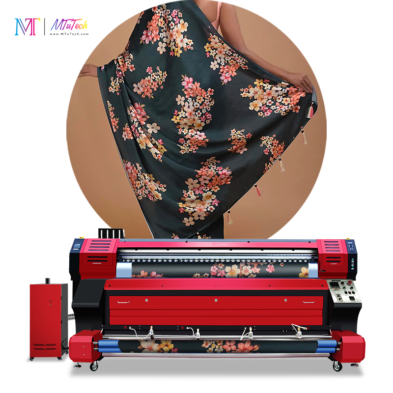 Automatic 1.8 Digital Large Format Sublimation Printing Machine Textile Printer