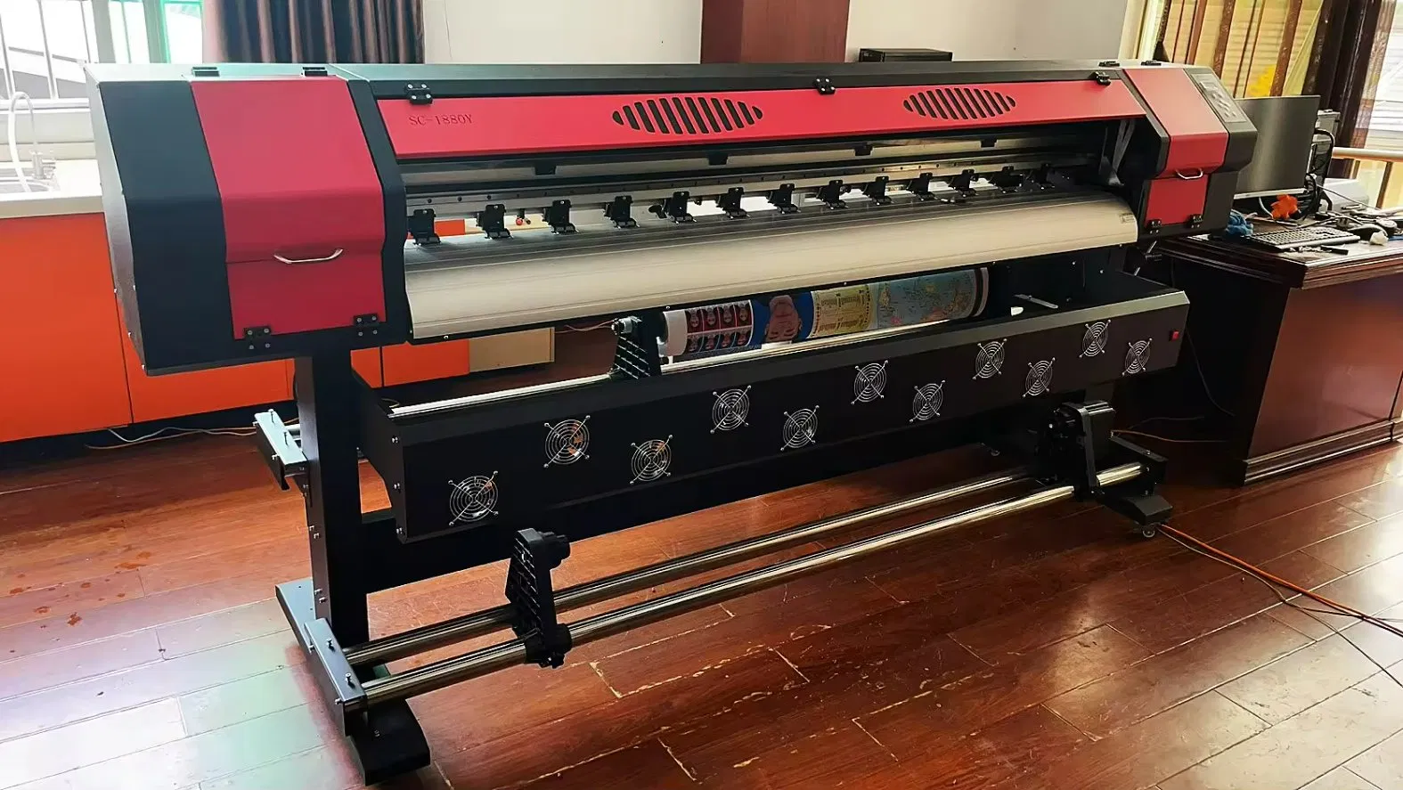 2.0m Plotter Printer Vinyl Digital Flex Banner Printing Machine Price Large Format XP600 I3200 Eco Solvent Printer