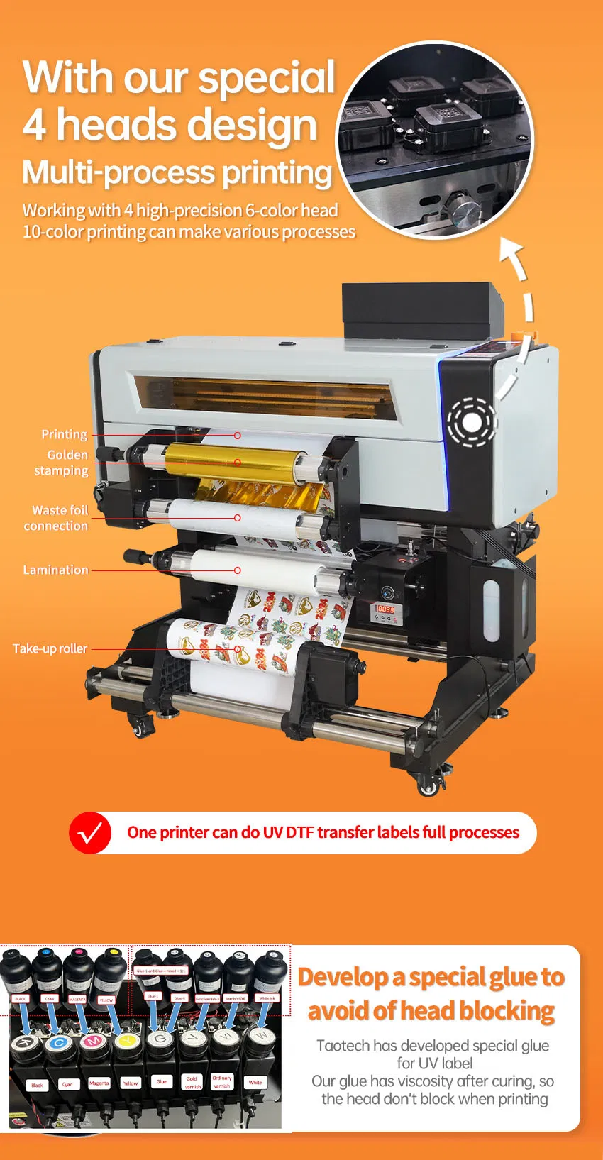 UV DTF Printer Features