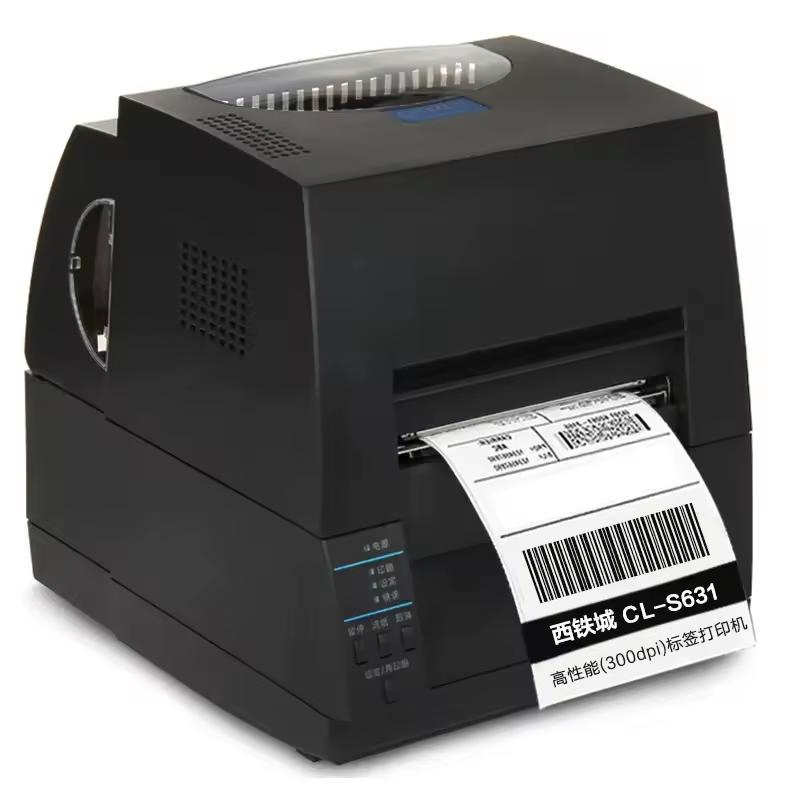 Citizen CL-S631 4inch Desktop Thermal Transfer Label Barcode ribbon Washed Mark Printer