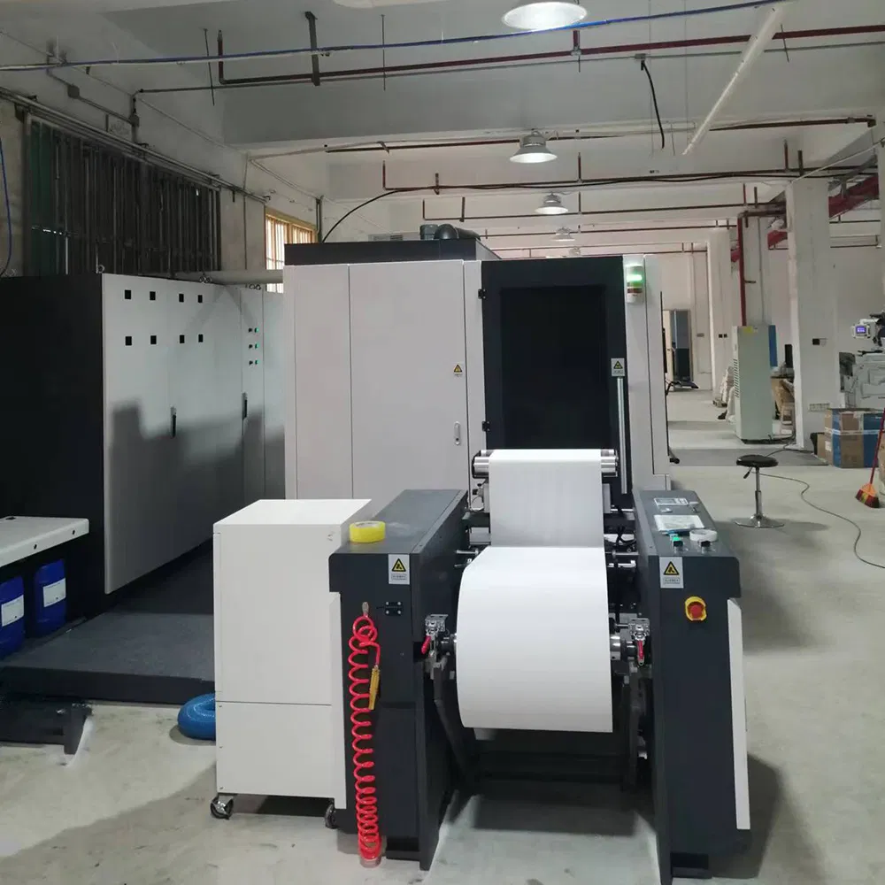 Rotary Letterpress Multi-Colour Print Custom Book Digital Printing Press Machine