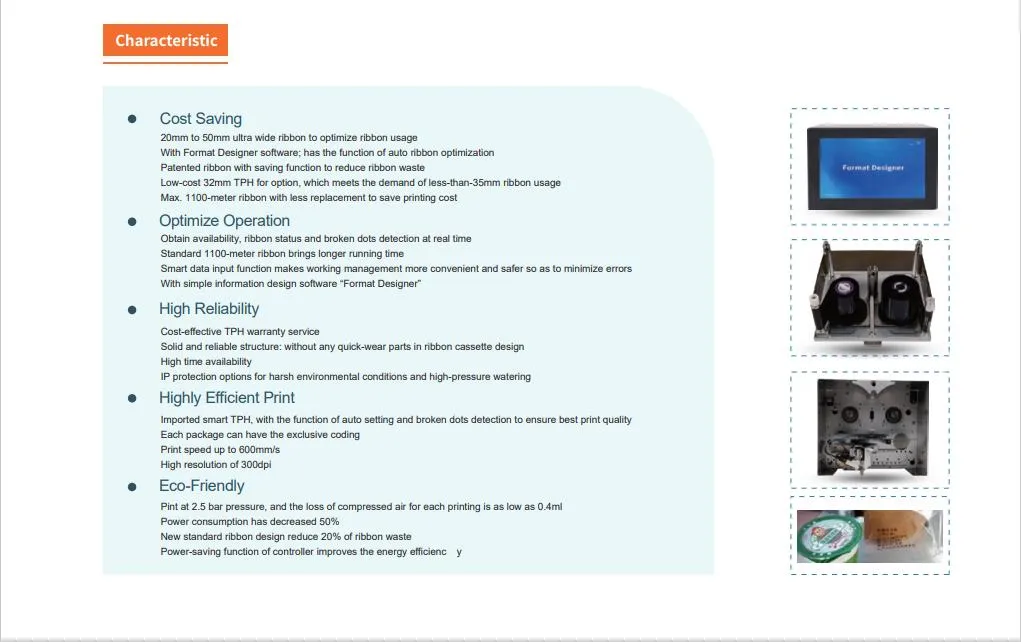 Industrial Ribbon Printer