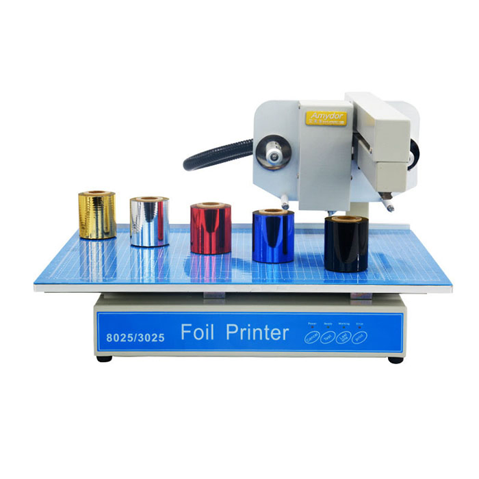 Zm-8025 Digital/Automatic PVC Card Emboss Hot Foil Ribbon Printer