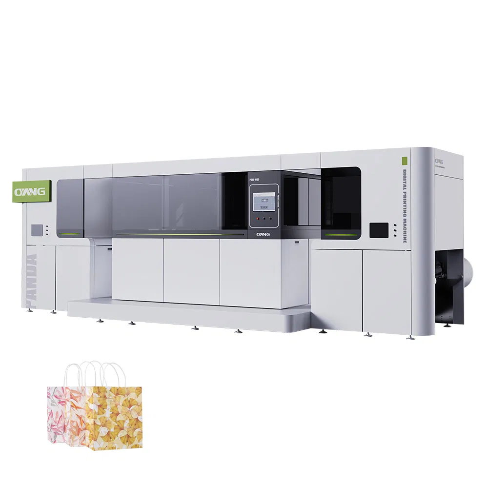 Multi-Colour Press Roll to Ink Jet Digital Printing Machine China
