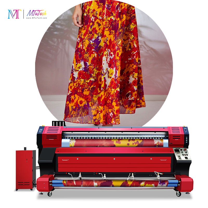 Automatic 1.8 Digital Large Format Sublimation Printing Machine Textile Printer