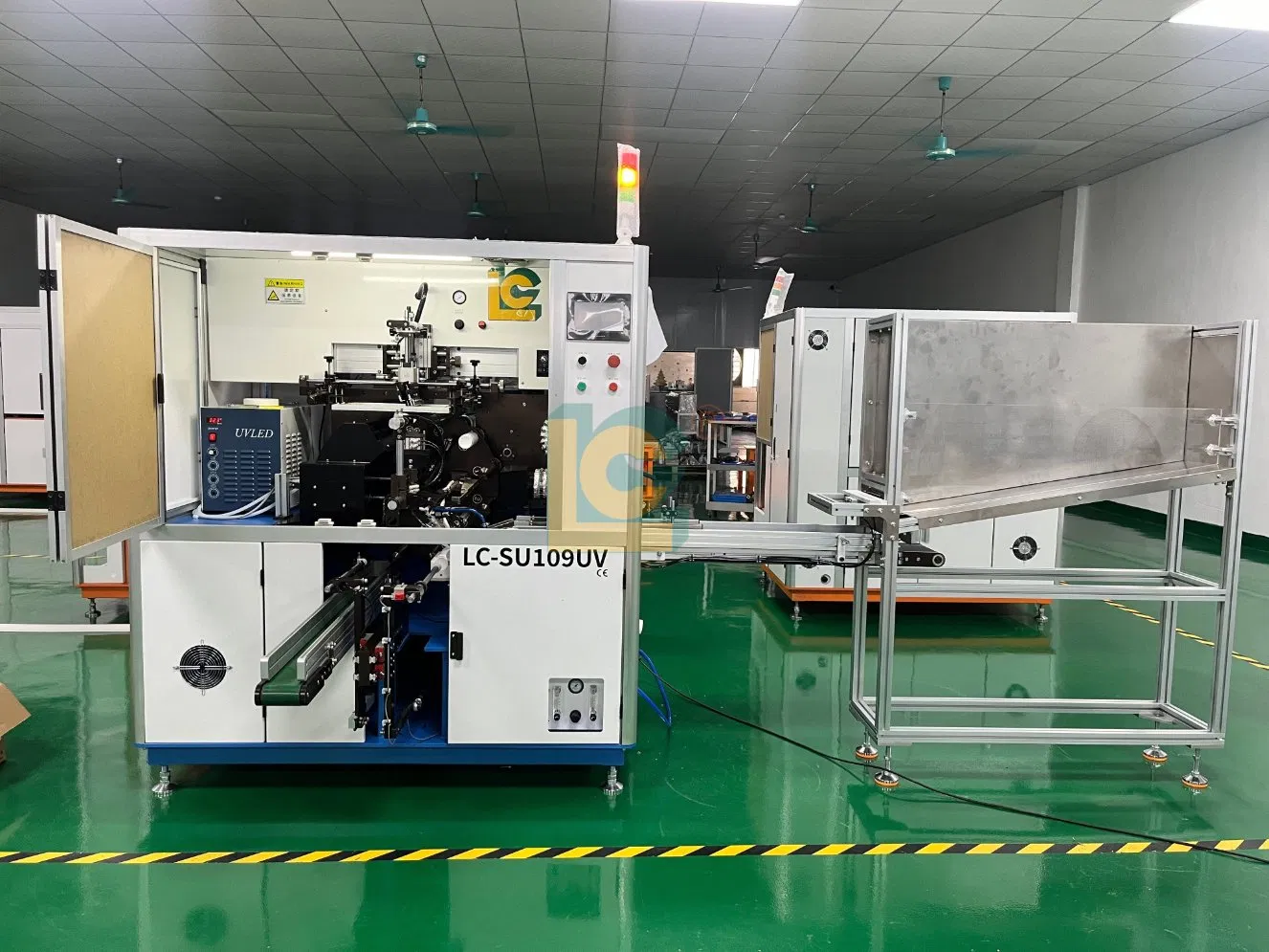 New Condition Automatic Cylindrical Cosmetic Tube Serigraphy Machine PLC Core Components Auto-Feeding Screen Printer