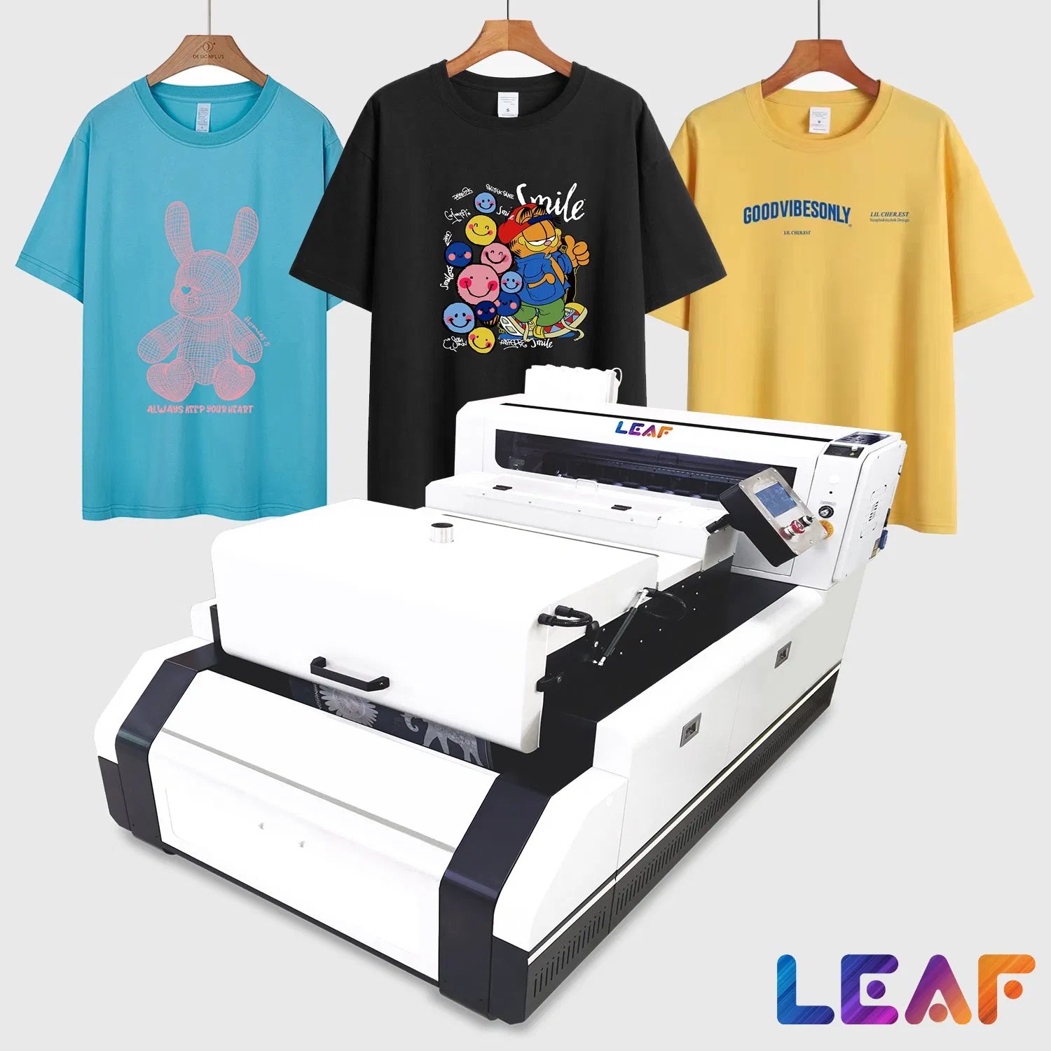 Clothes Multi-Colour Press Leaf Wide Format Printer Digital Printing Machine