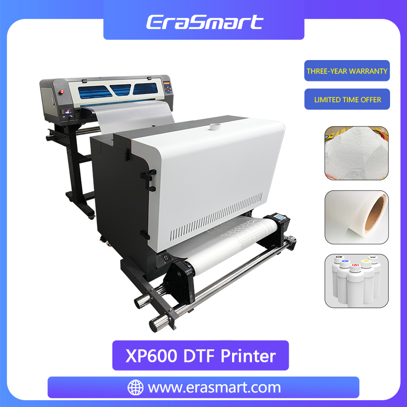 Erasmart Dtf Heat Press Machine Automatic Tshirt Printing Machine 50cm 60cm A1 Dtf Printer 2023