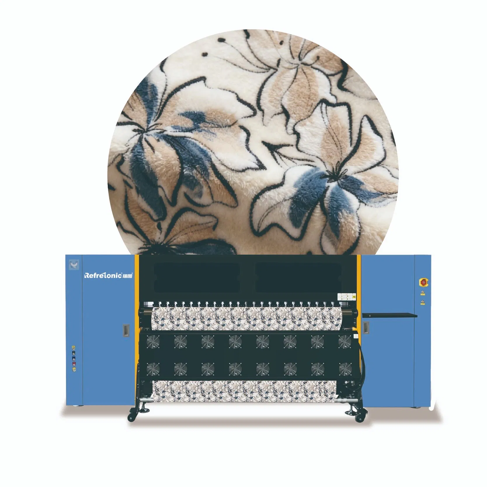 Refretonic Mini Business Sublimation Printer with Small Batch Production 1.9m 8 Heads