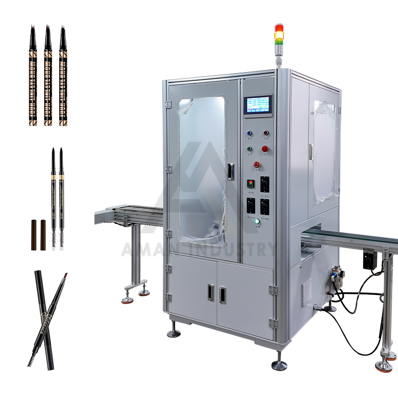 Automatic Industrial Hot Stamping Machine Gold Foil Slim Brow Pencil