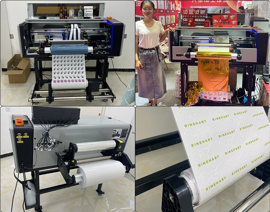 Impresora UV Dtf Digital High Quality Uvdtf Wrap Teacher A2 UV Dtf Printer with Laminator for Small Business