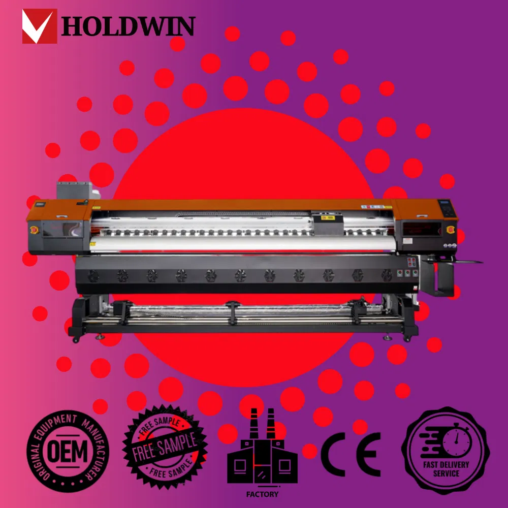 Holdwin Digital Large Format Banner Eco Solvent Outdoor/Indoor Printer for Small Business