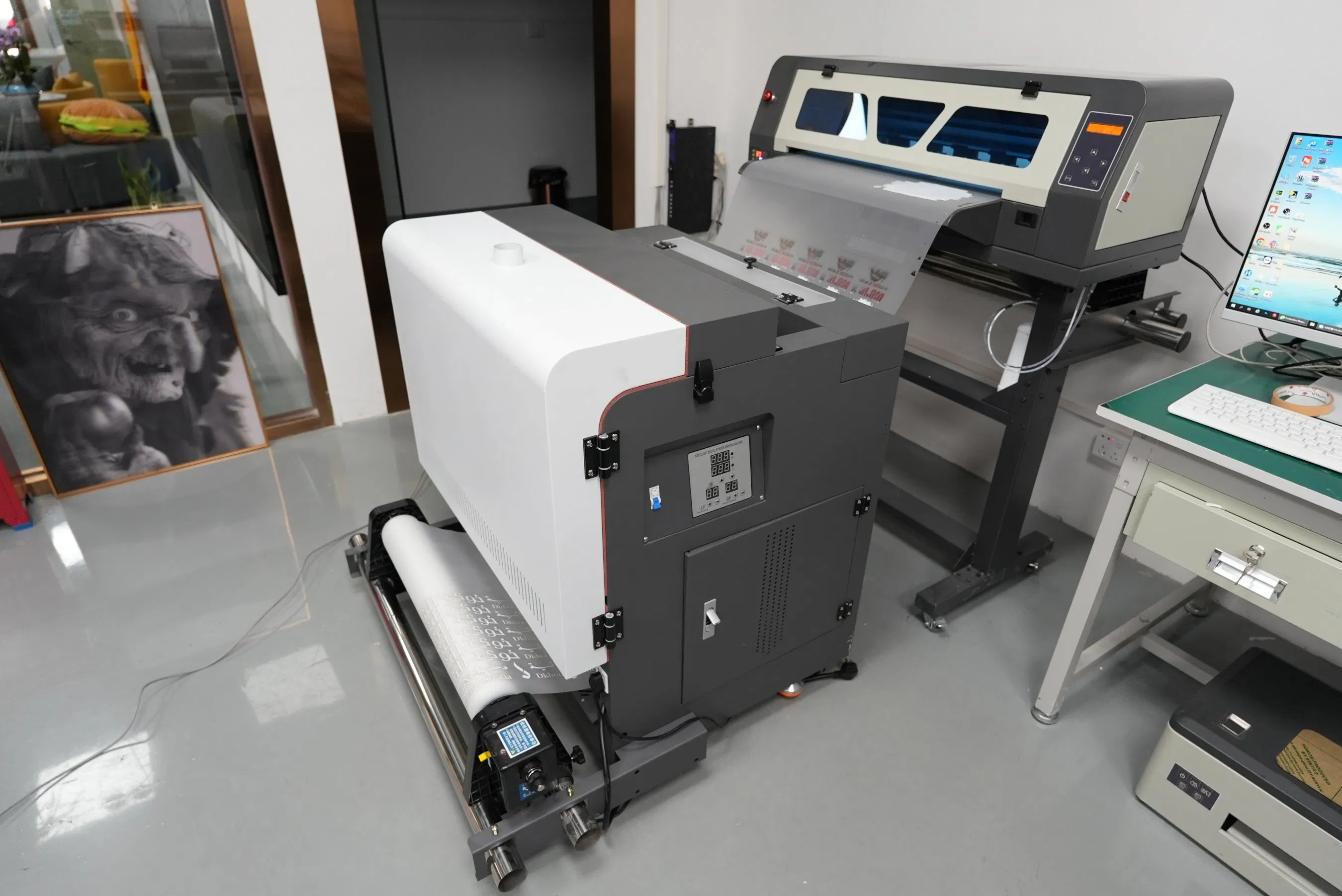 Erasmart Dtf Heat Press Machine Automatic Tshirt Printing Machine 50cm 60cm A1 Dtf Printer 2023