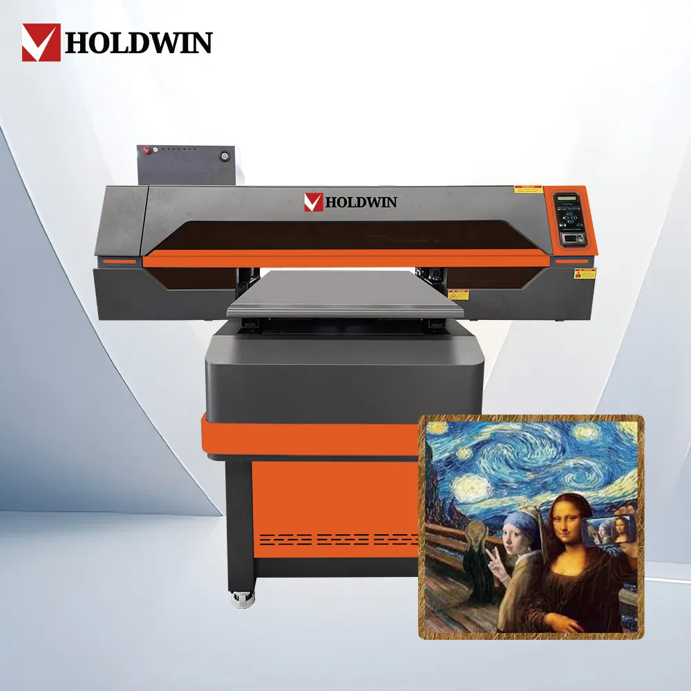Small Business Machine Impresora UV Flatbed Printer 60cm*90cm Leather Printer I3200 60*90cm