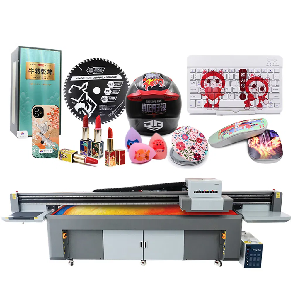 Factory Supplier Large Format Digital UV Flatbed Printer for Wood