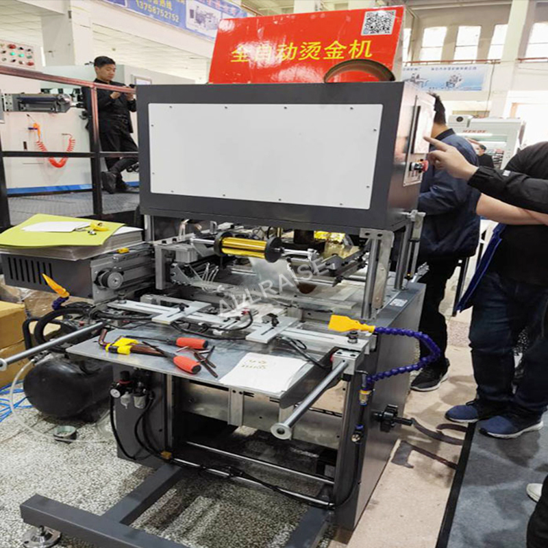 Digital Foil Printing Machine Book Cover PLC Control Digital Foil Printing Machine