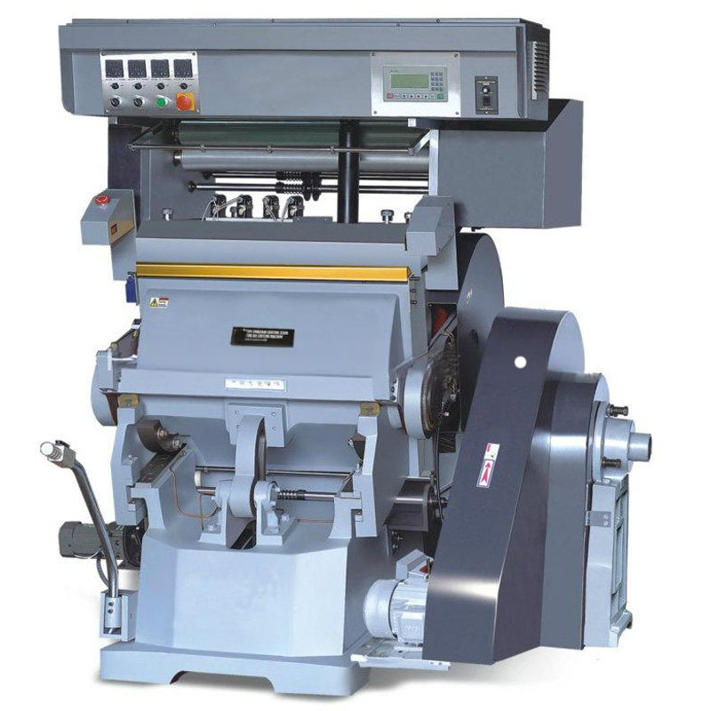 Industrial Hot Stamping Label Die Cutter Bronze Pressing Foil Stamping Machine with Hard Maganese Plate