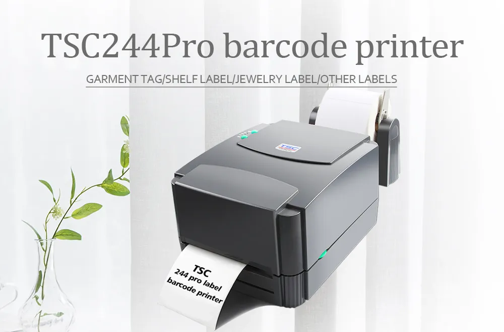 TSC TTP244Pro Desktop Thermal Transfer Printer