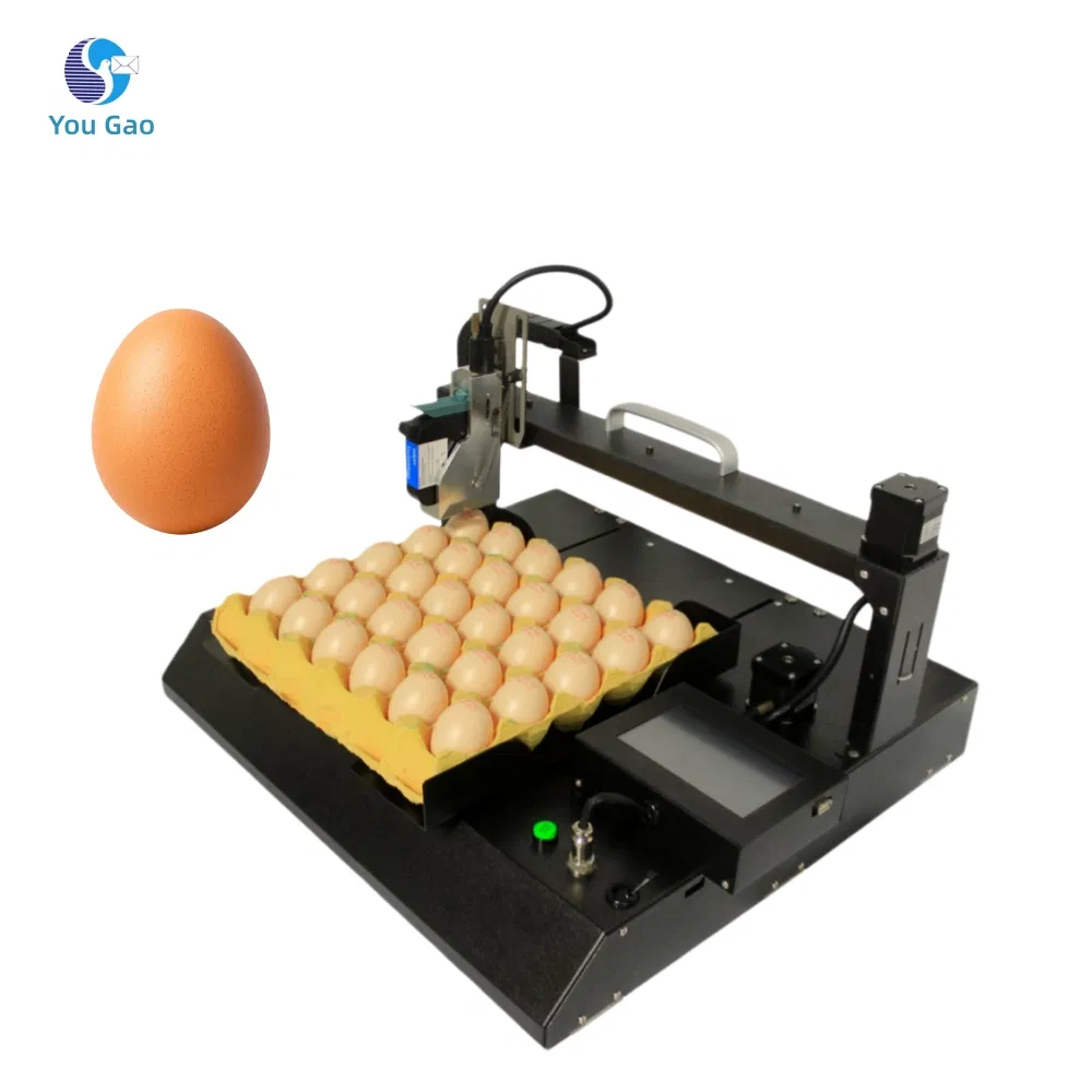 Automatic Egg Tray Inkjet Printer for Expiry Date Marking
