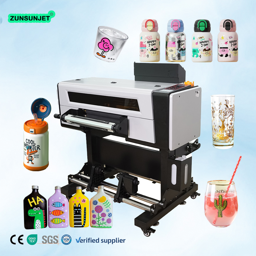 Impresora UV Dtf Digital High Quality Uvdtf Wrap Teacher A2 UV Dtf Printer with Laminator for Small Business