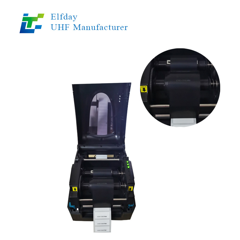 High-Resolution RFID Adhesive Label Printer for Fine Detail Printing on Tags
