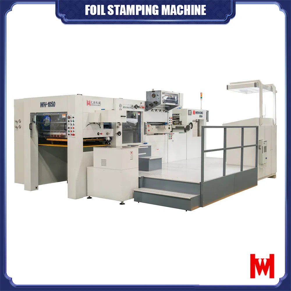 Industrial Hot Foil Stamping and Die Cutting Machine for Cartons