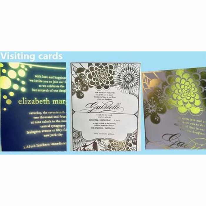 High Efficiency Digital Hot Foil Stamping Machine Hot Foil Printer