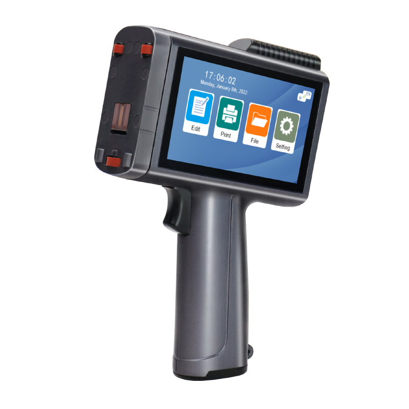 M10 PRO High Quality Automatic Handheld Coding Machine Batch Bottles Boxes Ribbon Batch Code Machine Small Handheld Inkjet Printer