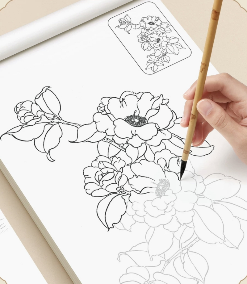 Cheap Big 4 Color Print Costs Custom Adult Coloring Book Printer