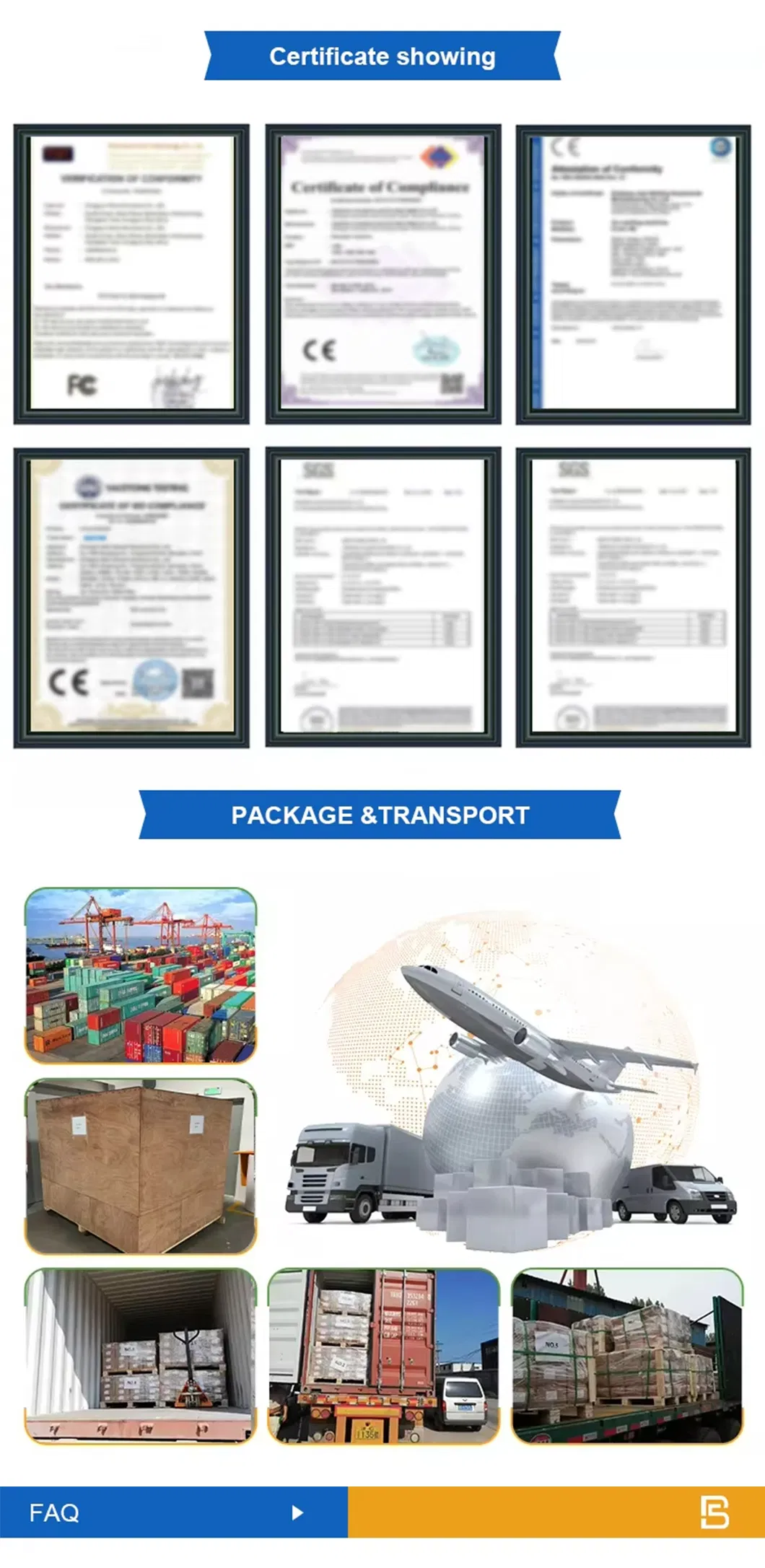 Quality Certifications