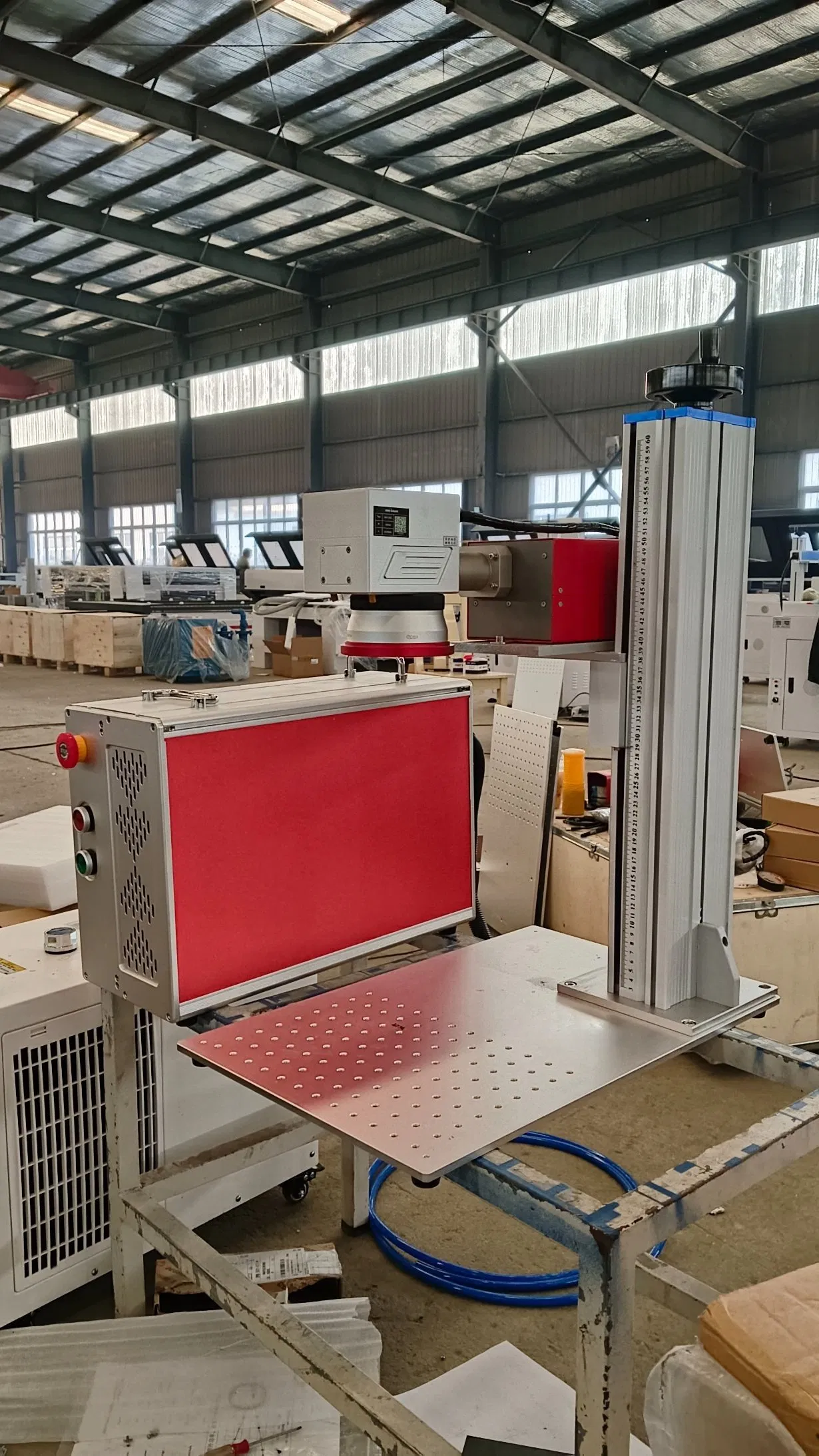 Auto Focus 3D 10W UV Engraver Marker 355nm Card Plastic ID PVC Bottles 5W UV Laser Printer with 300*300mm Ring Rotatory