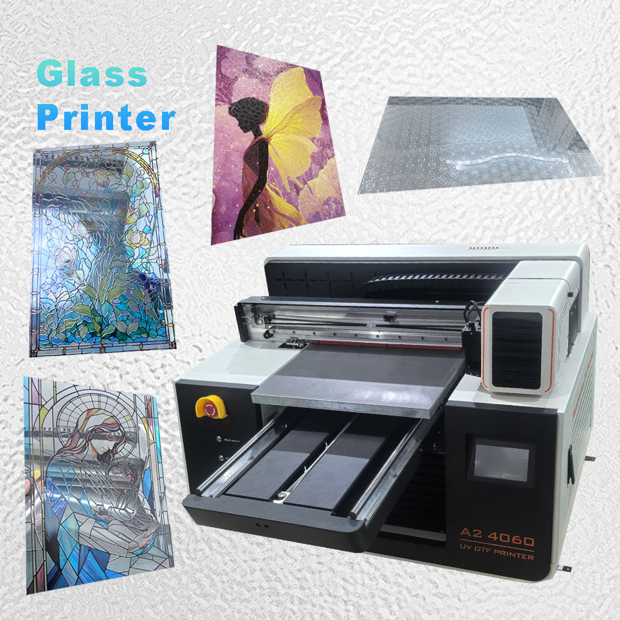 New A2 UV Ink Flatbed UV Printer for PVC Card Printing Portable