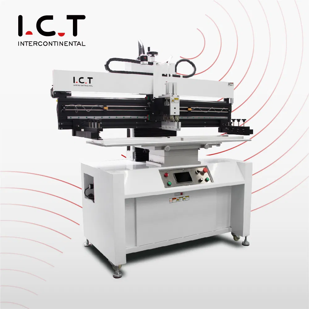 Fully Automatic SMT Solder Paste Stencil Screen Printer for LED PCB Printing Machine