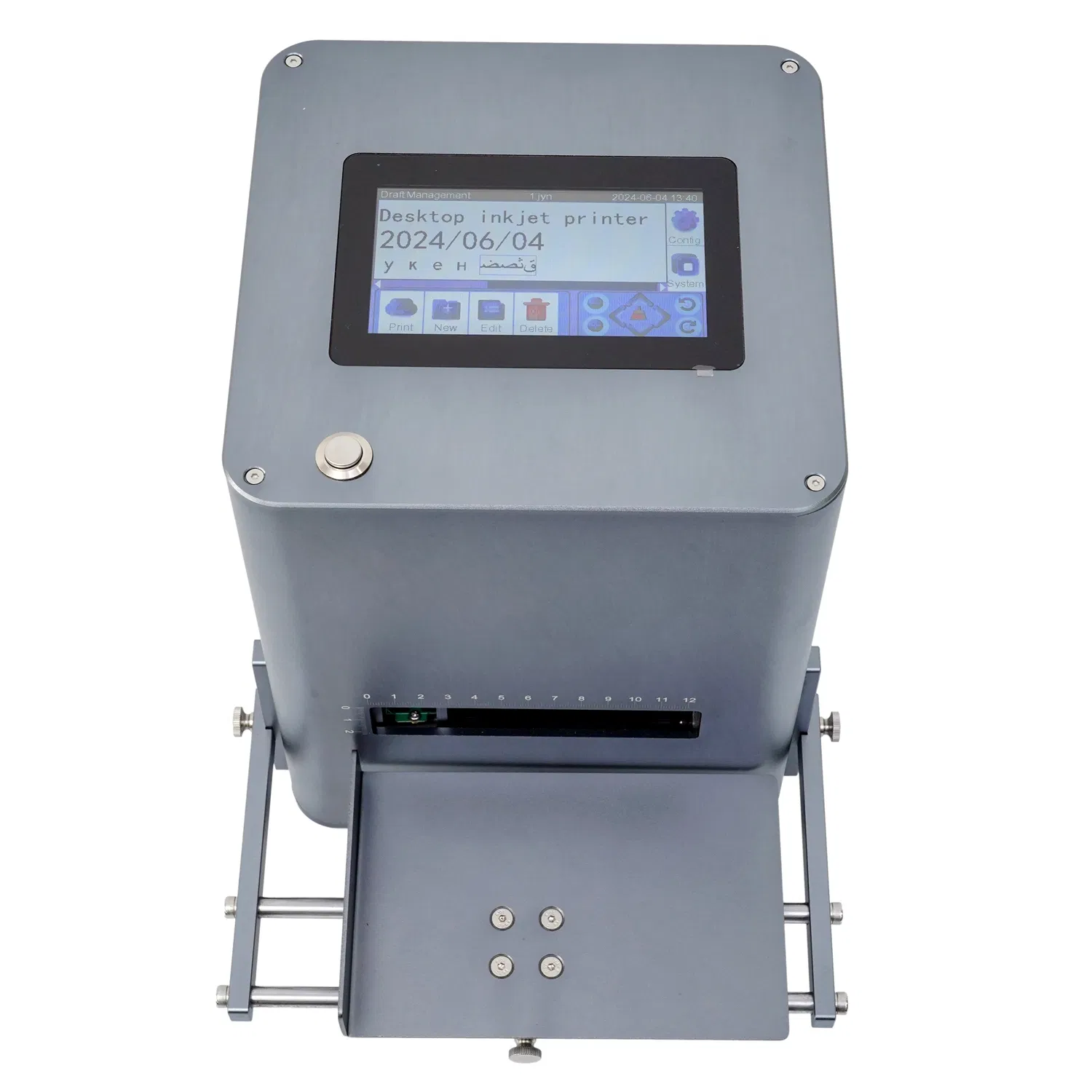 Desktop Static Inkjet Printer Small Fully Automatic Production Date Printer Without Handheld Marking for Small Business