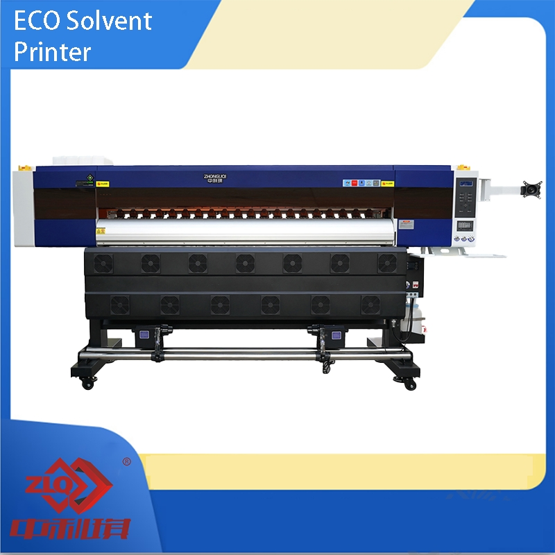 1.8m Best Large Format Eco Solvent Printer Digital Inkjet Printing Machine