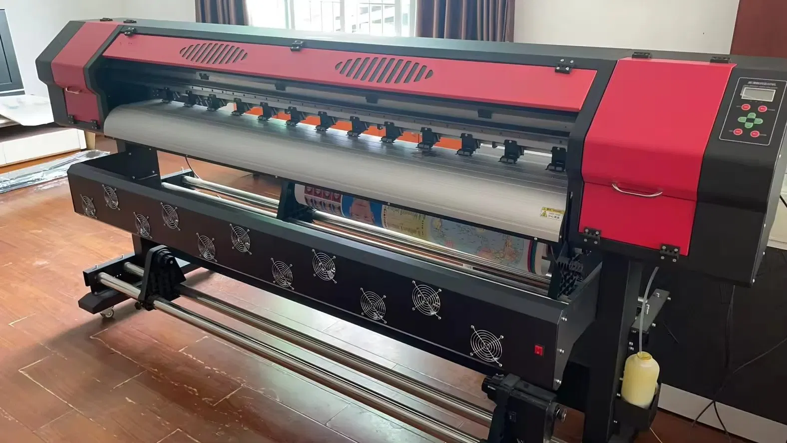 2.0m Plotter Printer Vinyl Digital Flex Banner Printing Machine Price Large Format XP600 I3200 Eco Solvent Printer