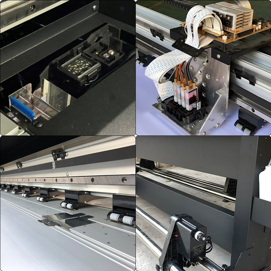 Digital Eco Solvent 1.3m Large Format Jersey Sublimation Eco-Solvent Printer Print Machines for Sale