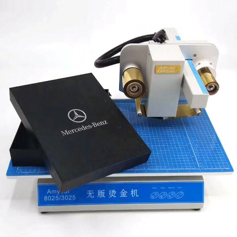 Automatic Flatbed Digital Foil Printer Aluminium Hot Gold Foil Stamping Printer Automatic Printing Machine for Invitation, Letterr, Book Cover, Menu, Calendar