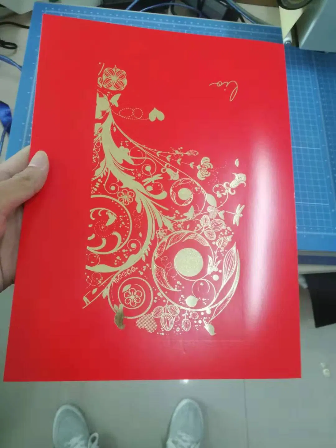 Industrial Digital Gold Foil Stamping Hot Foil Printing Machine
