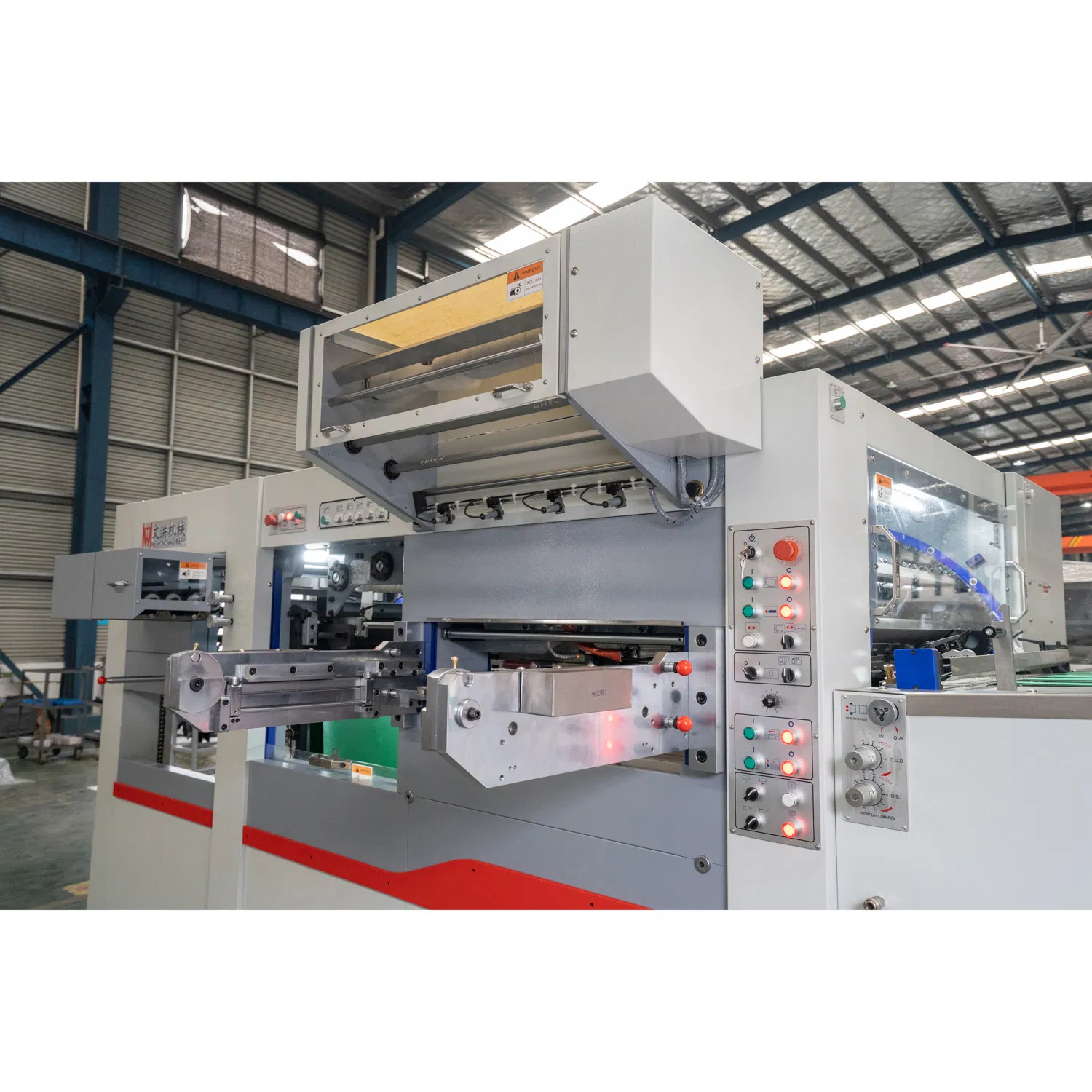 Industrial Packaging Foil Stamping Die Cutting Machine with Servo Control