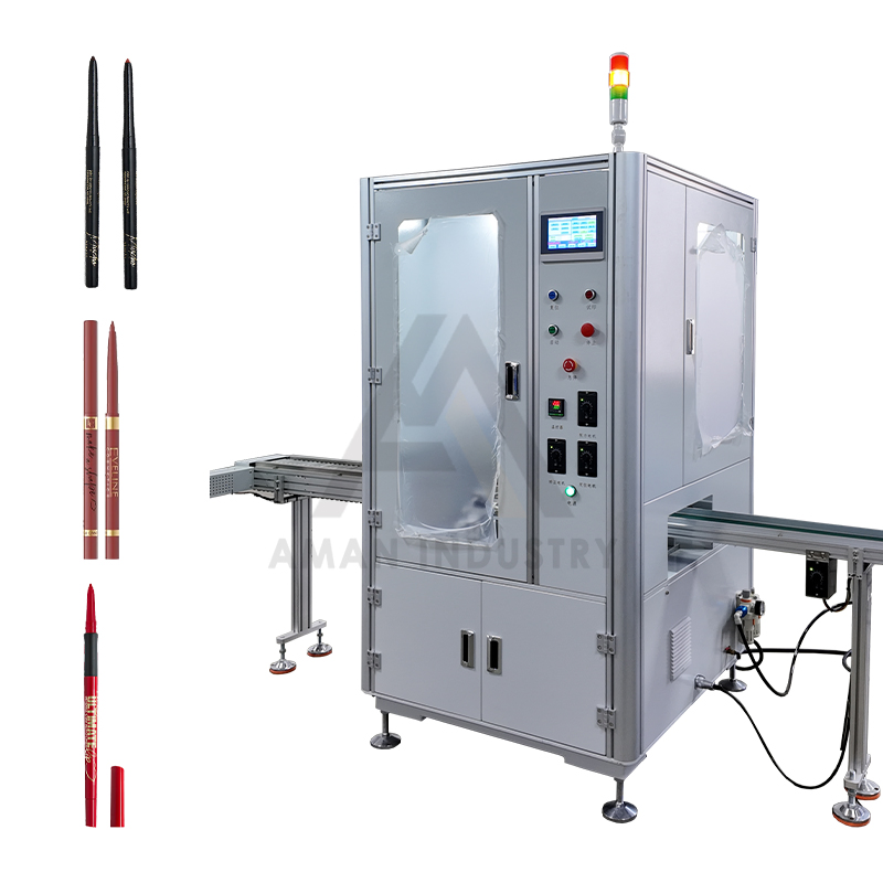 Burnt Orange Lip Liner Automatic Industrial Hot Stamping Machine Gold Foil